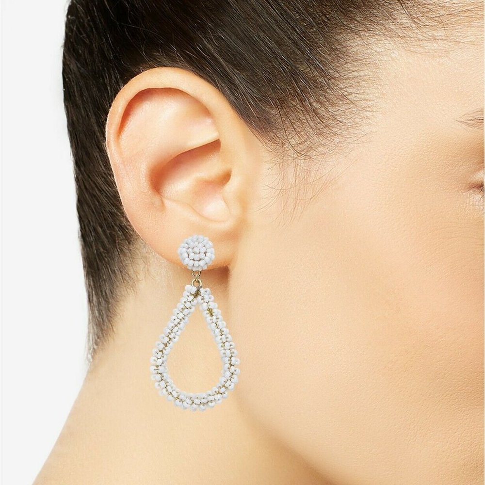 INC International Concepts Gold-Tone Beaded Teardr